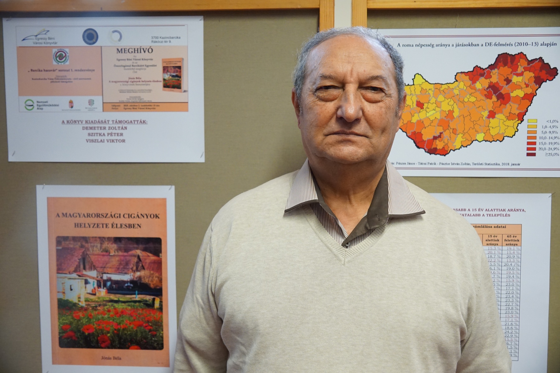 NEM RÓZSÁS A JELEN. A ROMÁK HELYZETRŐL BESZÉLGETTÜNK JÓNÁS BÉLÁVAL